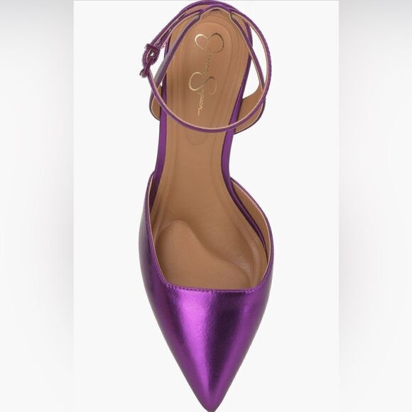 Jessica Simpson Nazela Pointed Toe Ankle Strap Pump - Picture 5 of 7